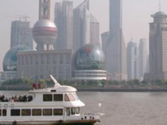 the Shanghai Oriental TV Tower