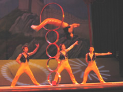 acrobatic show